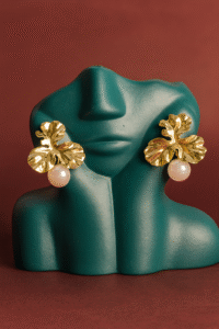 GleamLeaf Studs Earring