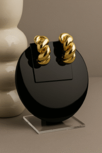 TwistDazzle Studs Earring