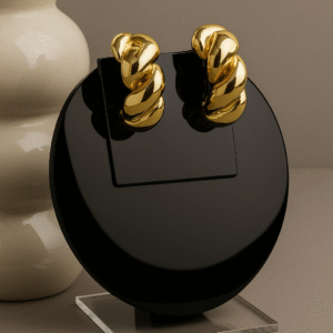 TwistDazzle Studs Earring