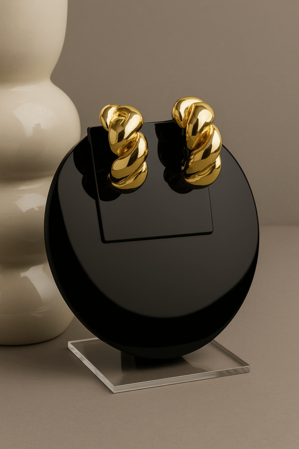 TwistDazzle Studs Earring