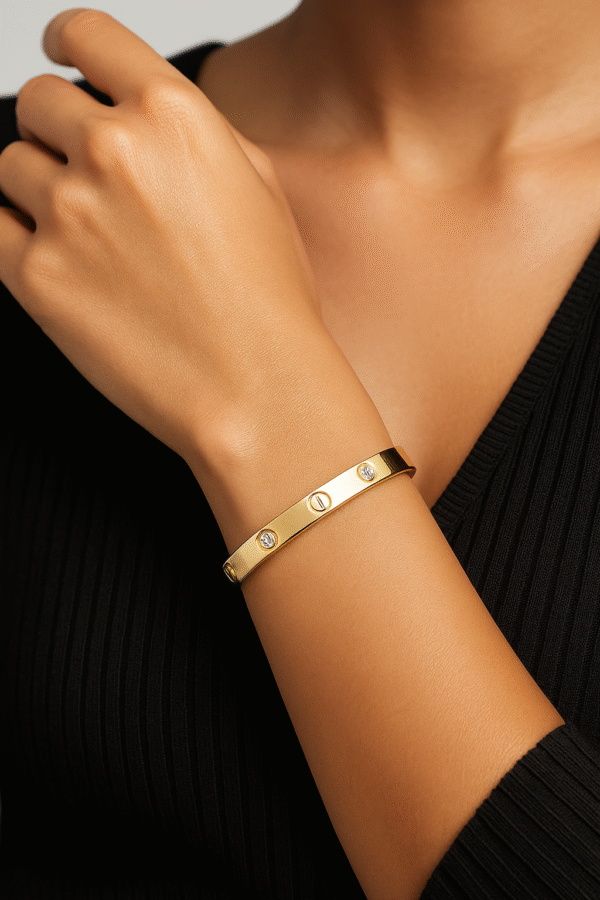CharmScrew Cuff Bracelet - Image 3