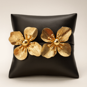 Golden Flora Earrings